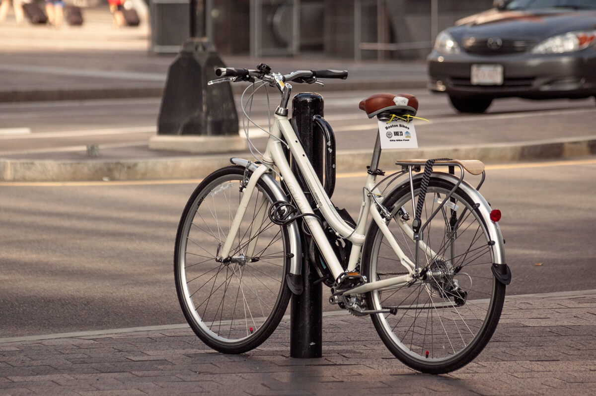 Transport dans la Massachusetts en vélo